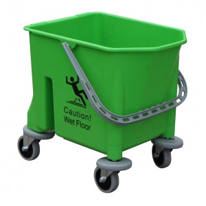 施達 帶輪水桶車 綠色 25L